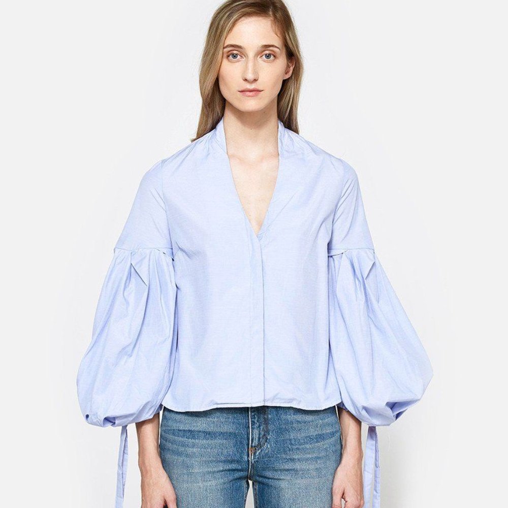 Stelen/Need Supply Co.Tie Bishop Sleeve Top
